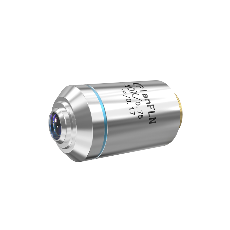 生物物镜 CE 40× f180 齐焦45mm 平场半复消色差