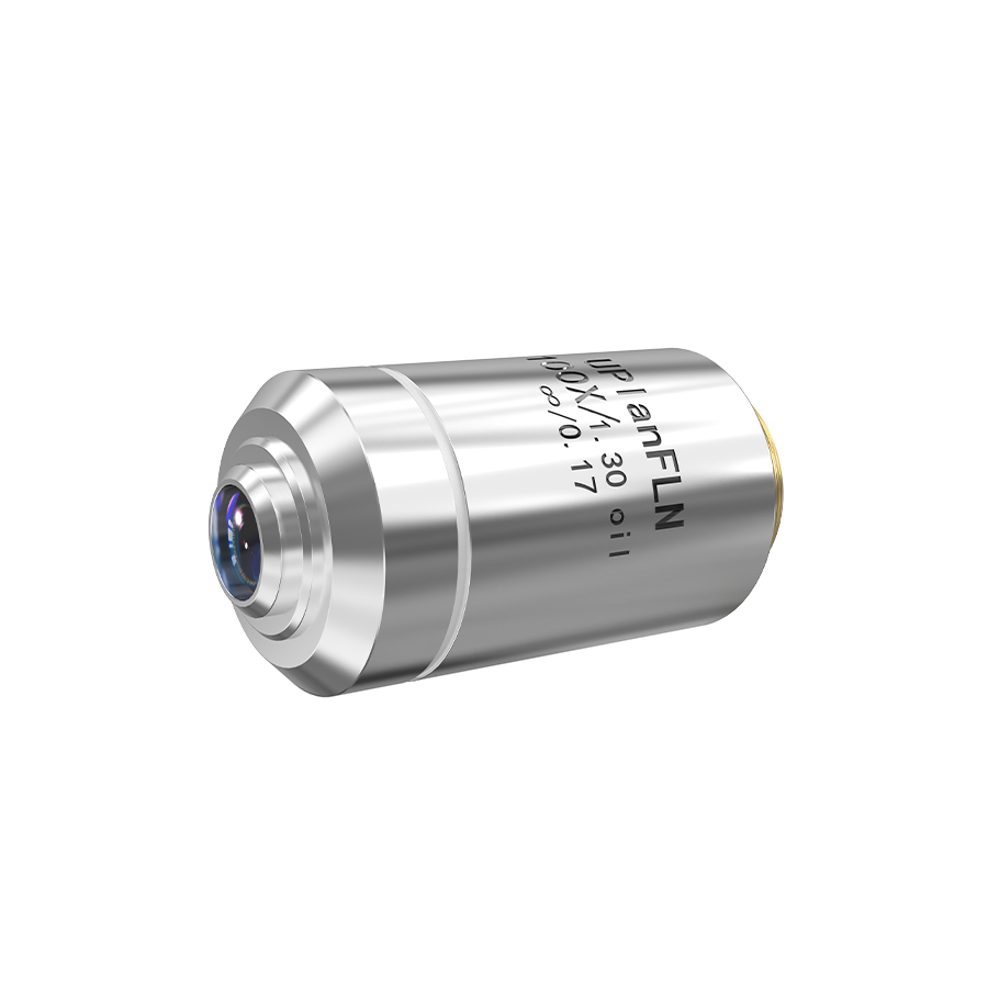 生物物镜 CE 100× oil f180 齐焦45mm 平场半复消色差