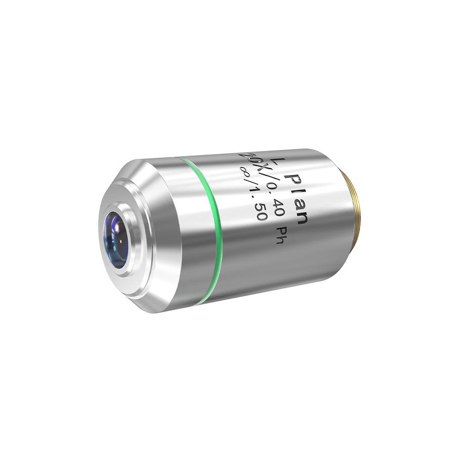 生物物镜 CE 20× f200 齐焦45mm 平场消色差相衬