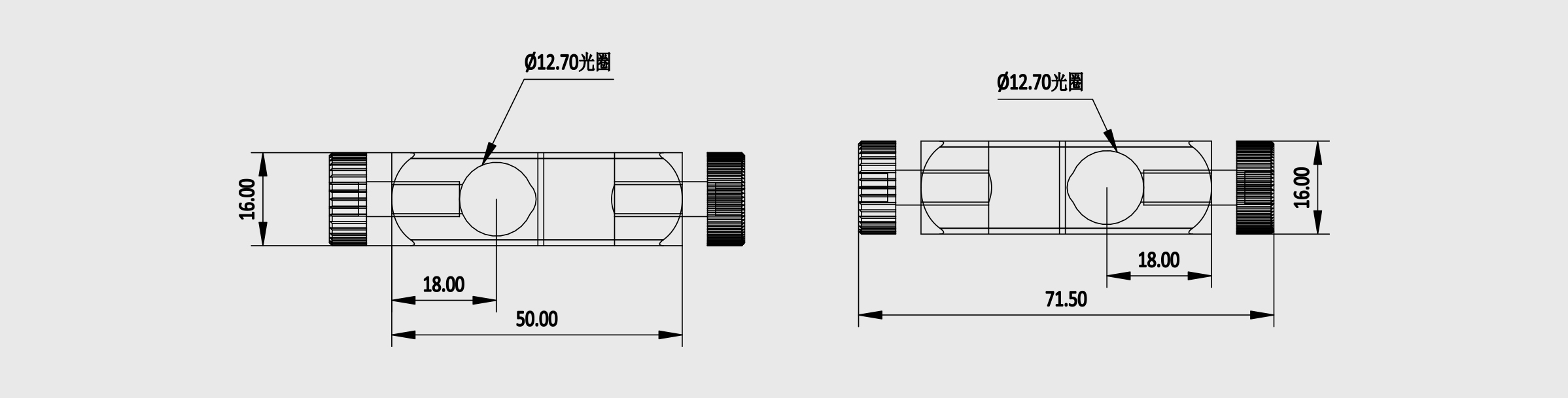 90°转接夹具 夹持尺寸A=Φ12.7mm 夹持尺寸B=Φ12.7mm