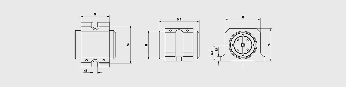 自由空间隔离器 1064nm 通光孔径5mm