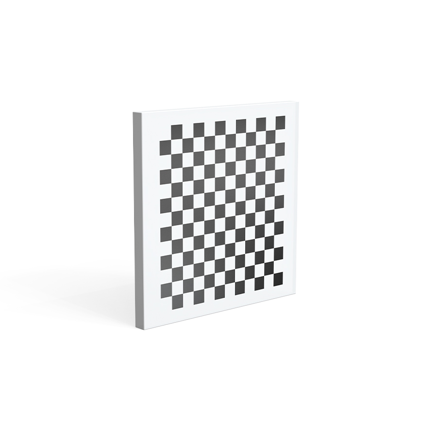 OpenCV标准图卡 45×45mm 方格尺寸3.0×3.0mm 格子阵列13×12  陶瓷